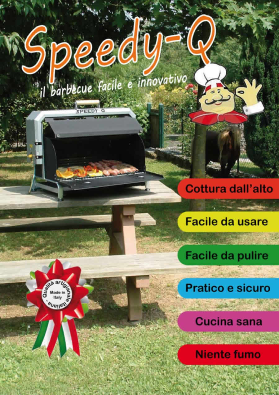 Barbecue a gas di qualità artigianale prodotto in Italia